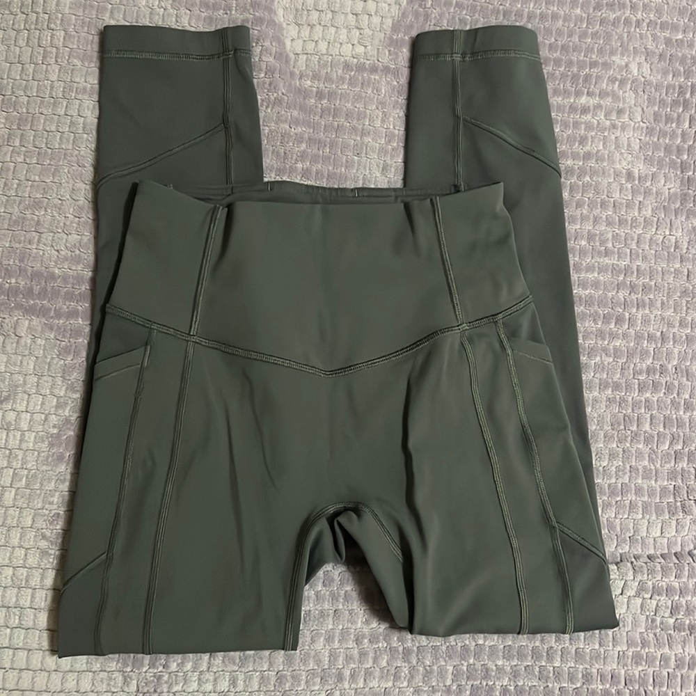 Lululemon all the right places high rise cropped 23 leggings